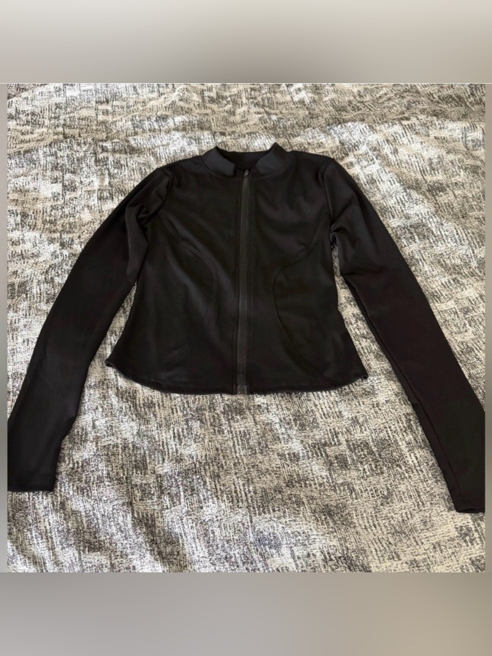 SHEIN Athletic Black Jacket Size Medium